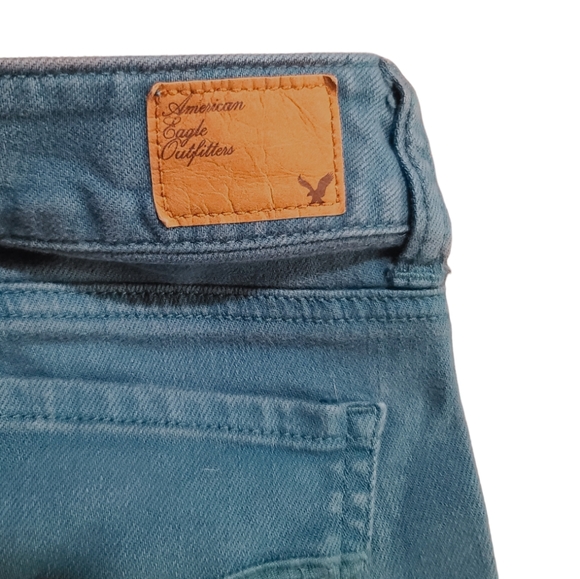 American Eagle Outfitters Blue Shorts Size 4 - Picture 3 of 5